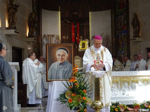 Wprowadzenie relikwii św. Urszuli w Toruniu